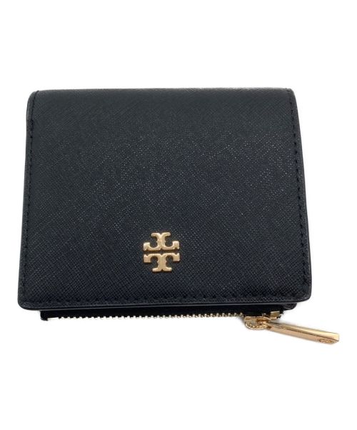 TORY BURCH（トリーバーチ）TORY BURCH (トリーバーチ) ミニウォレット ブラックの古着・服飾アイテム