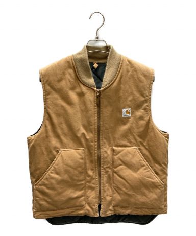 中古・古着通販】CarHartt (カーハート) ダックベスト ベージュ サイズ