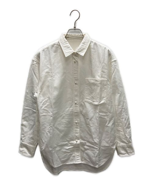 Spick and Span（スピックアンドスパン）Spick and Span (スピックアンドスパン) オックスベーシックパールボタンシャツ ホワイト サイズ:-の古着・服飾アイテム