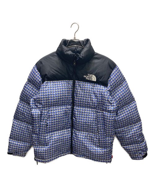 THE NORTH FACE（ザ ノース フェイス）THE NORTH FACE (ザ ノース フェイス) SUPREME (シュプリーム) Studded Nuptse Jacket ブルー サイズ:Mの古着・服飾アイテム