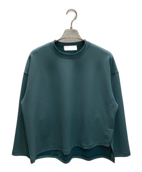 CULLNI（クルニ）CULLNI (クルニ) Asymmetrical Hem Pullover グリーン サイズ:1の古着・服飾アイテム