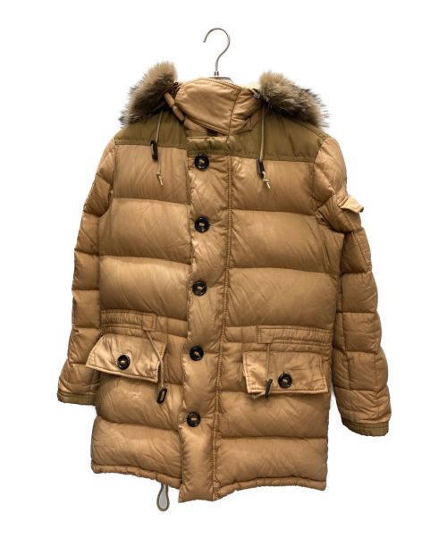 MONCLER（モンクレール）MONCLER (モンクレール) ダウンジャケット ブラウン サイズ:SIZE1の古着・服飾アイテム