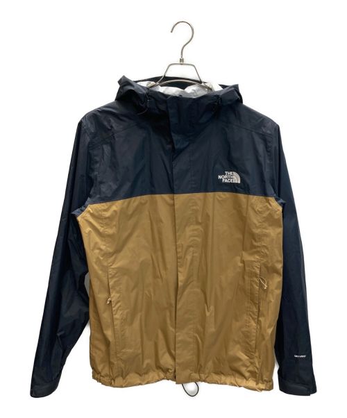 THE NORTH FACE（ザ ノース フェイス）THE NORTH FACE (ザ ノース フェイス) ナイロンジャケット ブラック×ブラウン サイズ:Lの古着・服飾アイテム