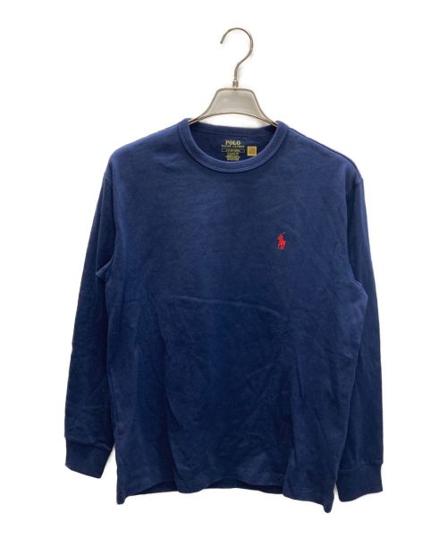 POLO RALPH LAUREN（ポロ・ラルフローレン）POLO RALPH LAUREN (ポロ・ラルフローレン) Polo Pony ロングTシャツ ネイビー サイズ:S 未使用品の古着・服飾アイテム