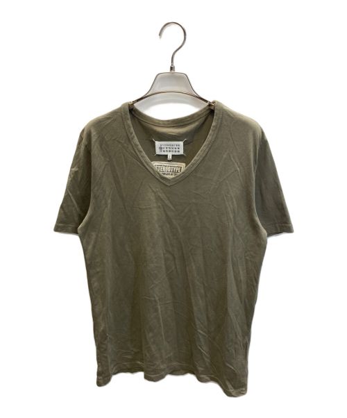 Maison Margiela 10（メゾンマルジェラ 10）Maison Margiela 10 (メゾンマルジェラ 10) STEREOTYPE Tシャツ ベージュ サイズ:46の古着・服飾アイテム