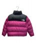 THE NORTH FACE (ザ ノース フェイス) ショートヌプシジャケット ピンク×ブラック サイズ:L：19800円