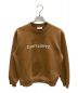 CarHartt（カーハート）の古着「プリントスウェット」｜ブラウン