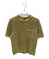 stussy（ステューシー）の古着「OVER DYED MESH CREW」｜ブラウン