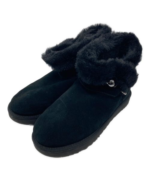 UGG（アグ）UGG (アグ) Classic Fluff Pin Mini ブラック サイズ:26cm/US9/UK7の古着・服飾アイテム