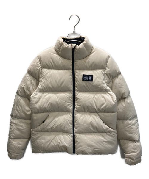 MOUNTAIN HARD WEAR（マウンテンハードウェア）MOUNTAIN HARD WEAR (マウンテンハードウェア) ネバダンダウンジャケット アイボリー サイズ:Sの古着・服飾アイテム