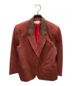 Christian Diorクリスチャン ディオール）の古着「ウールテーラードジャケット」｜レッド