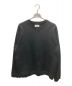 TAKAHIROMIYASHITA TheSoloIst.（タカヒロミヤシタ ザソロイスト）の古着「oversized crew neck sweatshirt」｜ブラック