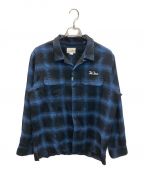 THE CRIMIEザ クライミー）の古着「OMBRE CHECK LONG SLEEVE SHIRT/オンブレチェックシャツ」｜ブルー