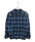 THE CRIMIE (ザ クライミー) OMBRE CHECK LONG SLEEVE SHIRT/オンブレチェックシャツ ブルー サイズ:XL：5800円