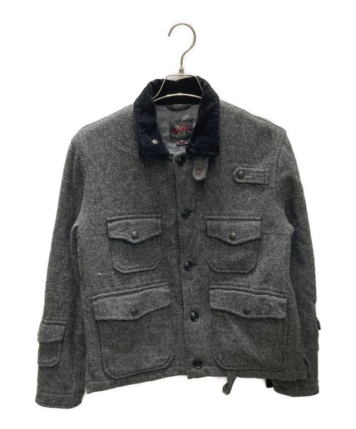 WOOLRICH（ウールリッチ）WOOLRICH (ウールリッチ) ハンティングジャケット グレー サイズ:Sの古着・服飾アイテム