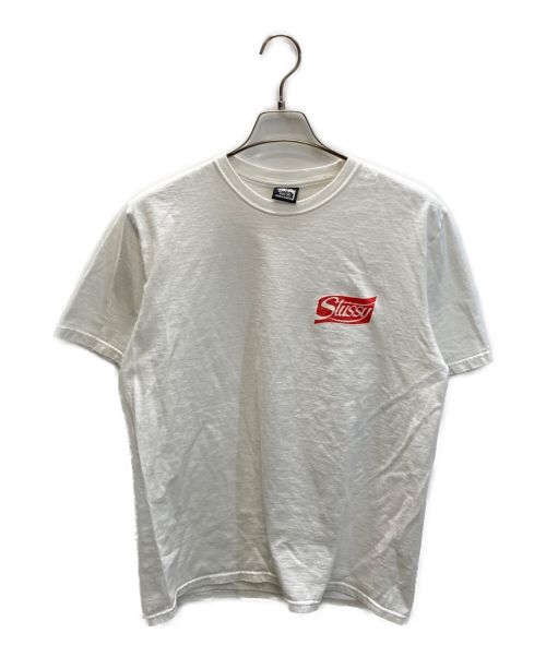 stussy（ステューシー）stussy (ステューシー) ソーダ缶Tシャツ ホワイト サイズ:Mの古着・服飾アイテム