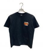 stussy×Talking Headsステューシー×トーキングヘッズ）の古着「コラボプリントTシャツ」｜ブラック