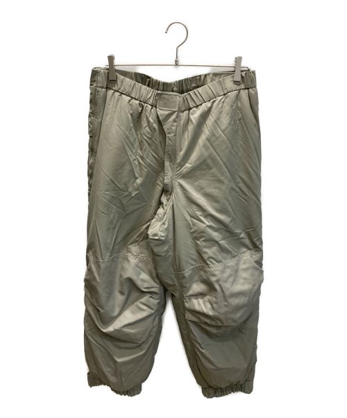 US ARMY（ユーエスアーミー）US ARMY (ユーエス アーミー) ECWCS GEN III LEVEL7 PRIMALOFT PANTS グリーン サイズ:freeの古着・服飾アイテム