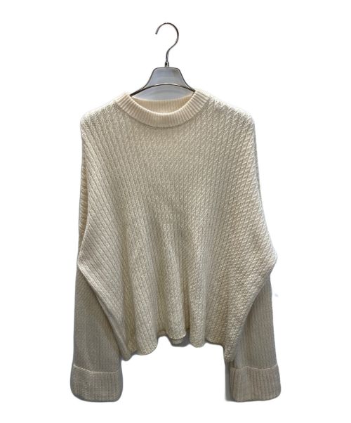 juha（ユハ）juha (ユハ) BOTTLE NECK OVER KNIT ベージュ サイズ:FREEの古着・服飾アイテム