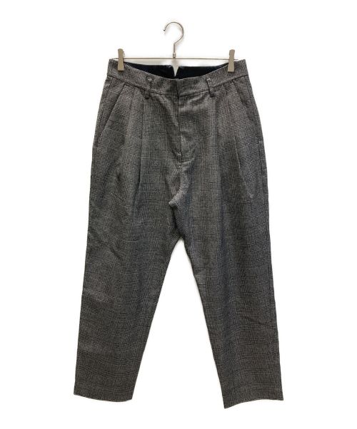 stein（シュタイン）stein (シュタイン) TWO TUCK WIDE TROUSERS/ツータックワイドトラウザー グレー サイズ:Mの古着・服飾アイテム