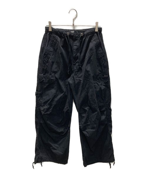 Jaded London（ジェイデッドロンドン）Jaded London (ジェイディッドロンドン) Parachute Cargo Pants/パラシュートカーゴパンツ ブラック サイズ:XSの古着・服飾アイテム