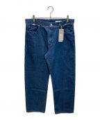 NOMA t.d.×BEAMSノーマティーディー×ビームス）の古着「Denim Wide Jeans」｜インディゴ