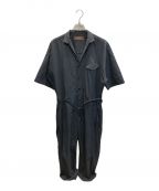 TROVEトローヴ）の古着「WOOL TROPICAL JUMP SUIT TYPE-A」｜チャコールグレー