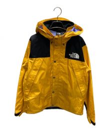 THE NORTH FACE（ザ ノース フェイス）の古着「マウンテンレインテックスジャケット」｜イエロー×ブラック