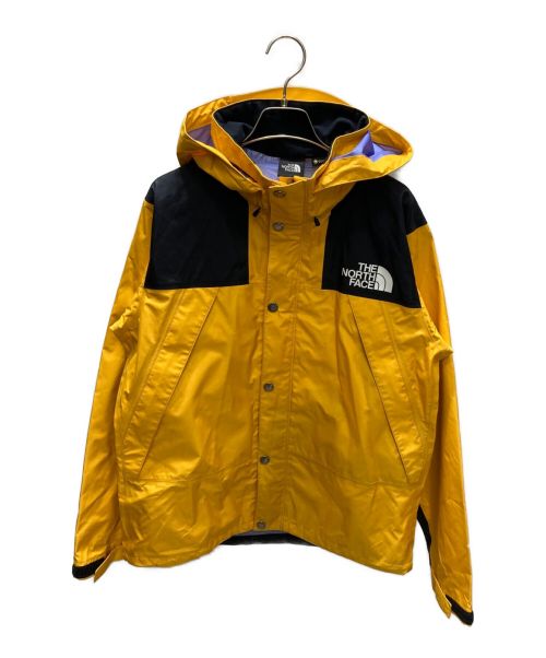 THE NORTH FACE（ザ ノース フェイス）THE NORTH FACE (ザ ノース フェイス) マウンテンレインテックスジャケット イエロー×ブラック サイズ:Mの古着・服飾アイテム