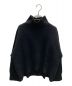 EBURE（エブール）の古着「Low Gauge Cashmere High Neck Pullover」｜ブラック