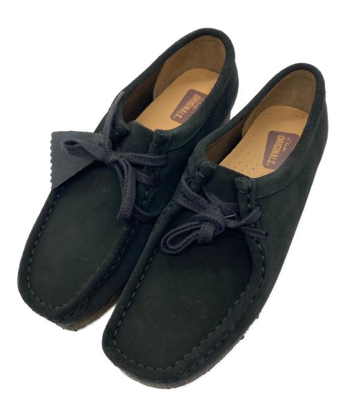 CLARKS（クラークス）CLARKS (クラークス) ワラビー ブラック サイズ:24.5㎝/UK6/US8.5の古着・服飾アイテム