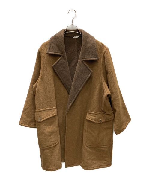 MaxMara（マックスマーラ）MaxMara (マックスマーラ) カシミヤガウンコート ブラウン サイズ:42の古着・服飾アイテム