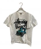 stussy×better gift shopステューシー×ベターギフトショップ）の古着「Built Better Tee」｜ホワイト