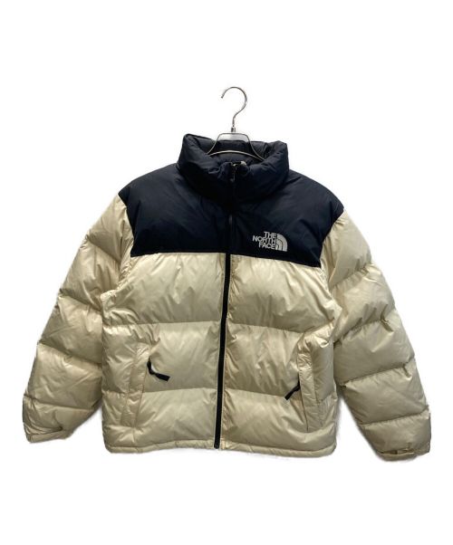 THE NORTH FACE（ザ ノース フェイス）THE NORTH FACE (ザ ノース フェイス) 1996 レトロヌプシダウンジャケット ベージュ×ブラック サイズ:Mの古着・服飾アイテム