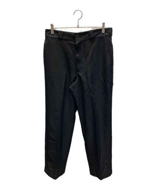 Dickies（ディッキーズ）Dickies (ディッキーズ) JOURNAL STANDARD relume (ジャーナルスタンダード レリューム) ワイドスラックス ブラック サイズ:Mの古着・服飾アイテム