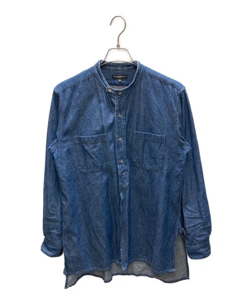 Engineered Garments（エンジニアド ガーメンツ）Engineered Garments (エンジニアド ガーメンツ) バンドカラーデニムシャツ インディゴ サイズ:Mの古着・服飾アイテム