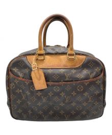 LOUIS VUITTON（ルイ ヴィトン）の古着「ハンドバッグ/ドーヴィル(ボーリングヴァニティ)」｜ブラウン