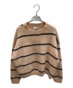 Acne studiosアクネ ストゥディオス）の古着「RHIRA MOHAIR KNIT」｜ベージュ