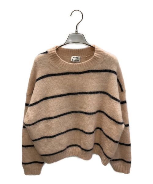 Acne studios（アクネ ストゥディオス）Acne studios (アクネストゥディオス) RHIRA MOHAIR KNIT ベージュ サイズ:XSの古着・服飾アイテム