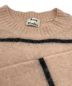 中古・古着 Acne studios (アクネストゥディオス) RHIRA MOHAIR KNIT ベージュ サイズ:XS：5800円