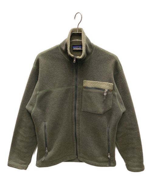 Patagonia（パタゴニア）Patagonia (パタゴニア) SYNCHILLA フリースジャケット グリーン サイズ:Sの古着・服飾アイテム