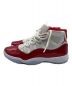 NIKE (ナイキ) AIR JORDAN 11 RETRO ホワイト×レッド サイズ:28cm：19000円