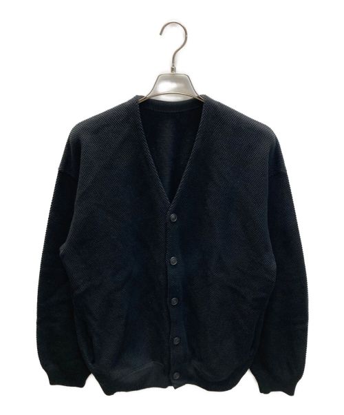 crepuscule（クレプスキュール）crepuscule (クレプスキュール) MOSS STITCH V/N CARDIGAN ブラック サイズ:2の古着・服飾アイテム