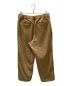 DAIWA PIER39 (ダイワ ピア39) TECH STRETCH EASY PANTS CORDUROY ブラウン サイズ:S：10000円