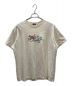 KITH（キス）の古着「Script Needlepoint Tee」｜ベージュ