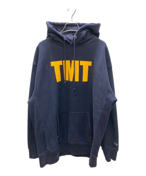 TMT BIGHOLIDAY（ＴＭＴビッグホリデイ）TMT BIGHOLIDAY (ＴＭＴビッグホリデイ) リバースウィーブスウェットパーカー ネイビー サイズ:XXLの古着・服飾アイテム