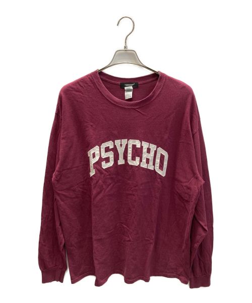 UNDERCOVER（アンダーカバー）UNDERCOVER (アンダーカバー) PSYCHO LS TEE ボルドー サイズ:XLの古着・服飾アイテム