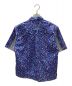 KAWATANI SHIRT (カワタニシャツ) 総柄シャツ ブルー サイズ:L：4480円