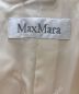 中古・古着 MaxMara (マックスマーラ) カシミヤ混コート アイボリー サイズ:36：35000円