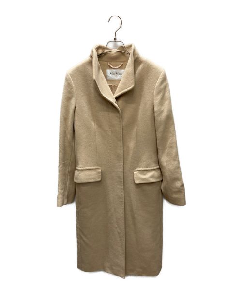 MaxMara（マックスマーラ）MaxMara (マックスマーラ) キャメルコート ベージュ サイズ:42の古着・服飾アイテム